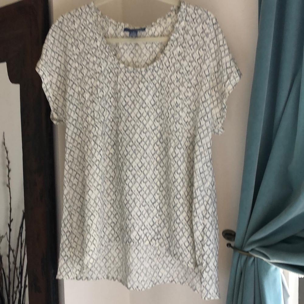 Anthropologie silk top